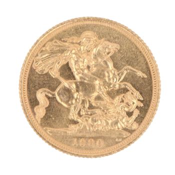 1980 Elizabeth II Full Sovereign Coin