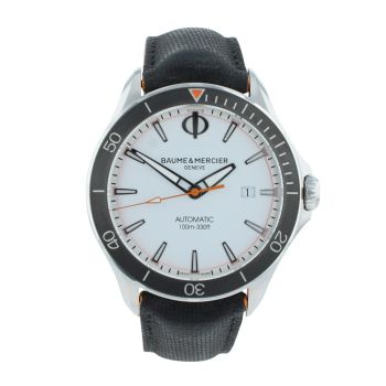 Baume & Mercier Clifton Pre Owned Watch Ref 65827