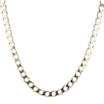 9ct Yellow Gold Curb Chain 20"