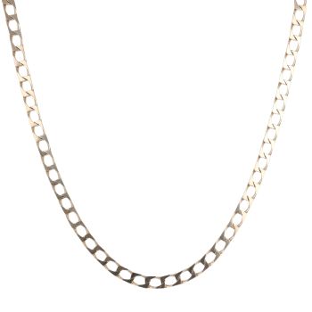 9ct Yellow Gold Curb Chain 24"