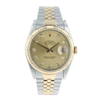 Rolex Datejust Pre Owned Watch Ref 16233