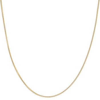 18ct Yellow Gold Snake Chain 22"