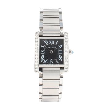 Cartier Custom Tank Pre Owned Watch Ref W51008Q3