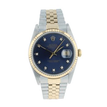 Rolex Datejust Pre Owned Watch Ref 16233