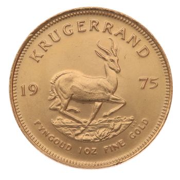 1975 1oz South Africa Krugerrand Coin
