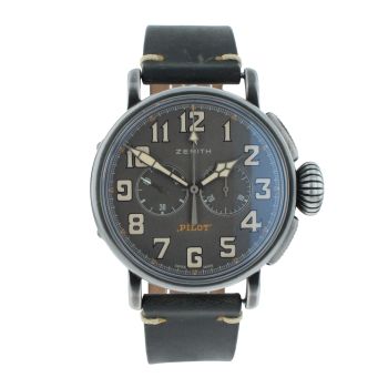 Zenith Heritage Pilot Pre Owned Watch Ref 11.2430.4069/21