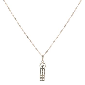 9ct Yellow Gold Rennie Mac Pendant and Chain 18"