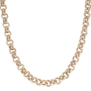 9ct Yellow Gold Belcher Chain 26"