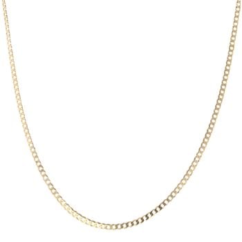 9ct Yellow Gold Curb Chain 20"