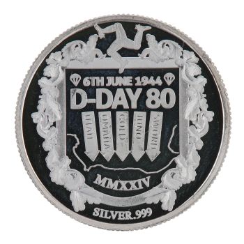 2024 Charles III D-Day 80th Anniversary UK Coin