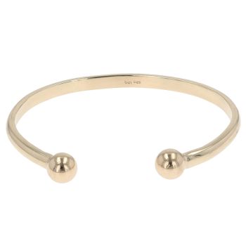 9ct Yellow Gold Torque Bangle