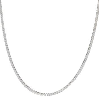 Silver Cuban Chain 18"