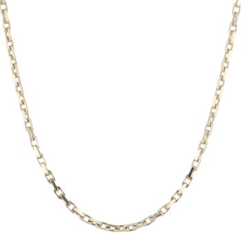 9ct Yellow Gold Square Belcher Chain 20"