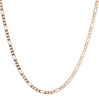 9ct Yellow Gold Figaro Chain 18"