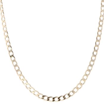9ct Yellow Gold Curb Chain 24"