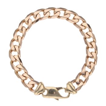 9ct Yellow Gold Curb Bracelet 7.5"