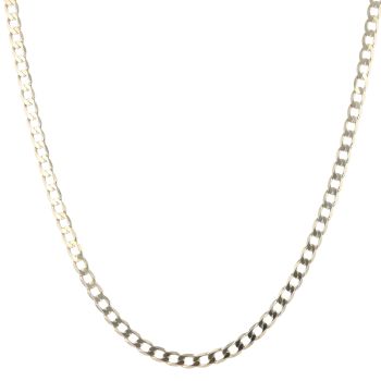 9ct Yellow Gold Curb Chain 20"