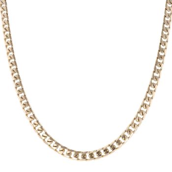 9ct Yellow Gold Curb Chain 20"