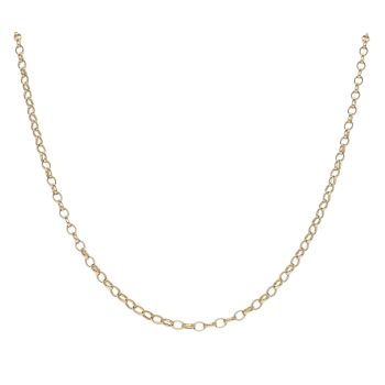 9ct Yellow Gold Belcher Chain 18"