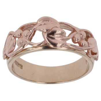 9ct Yellow and Rose Gold Tree Of Life Clogau Ring