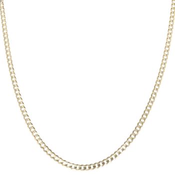 14ct Yellow Gold Curb Chain 20"