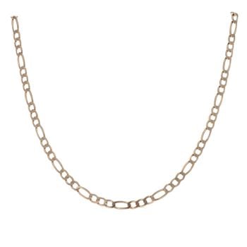 9ct Yellow Gold Figaro Chain 18"