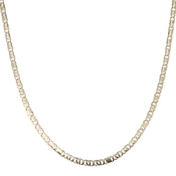 14ct Yellow Gold Fancy Chain 20"