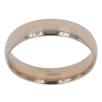 9ct Yellow Gold 4.1mm Wedding Band