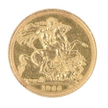 1966 Elizabeth II Full Sovereign Coin