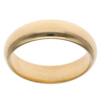 18ct Yellow Gold Plain Wedding Band 6.2mm