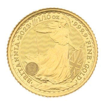 2023 1/10oz Elizabeth II UK Britannia Coin