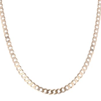 9ct Yellow Gold Curb Chain 24"