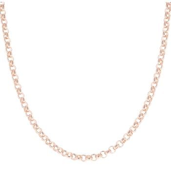 9ct Rose Gold Belcher Chain 22"