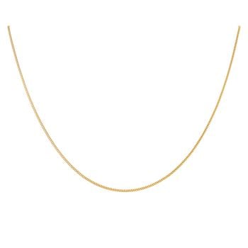 22ct Yellow Gold Foxtail Chain 16"