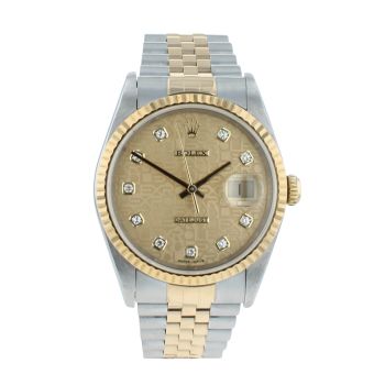 Rolex Datejust Pre Owned Watch Ref 16233