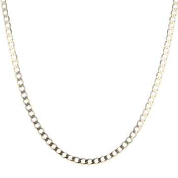 9ct Yellow Gold Curb Chain 20"