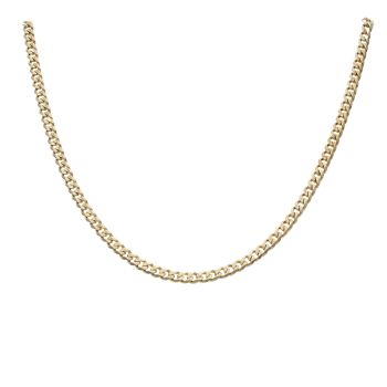 14ct Yellow Gold Curb Chain 20"