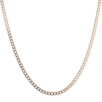 9ct Yellow Gold Curb Chain 26"