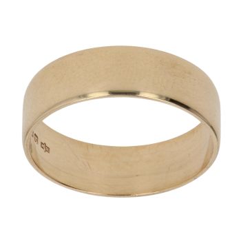 18ct Yellow Gold 5.6mm Wedding Band