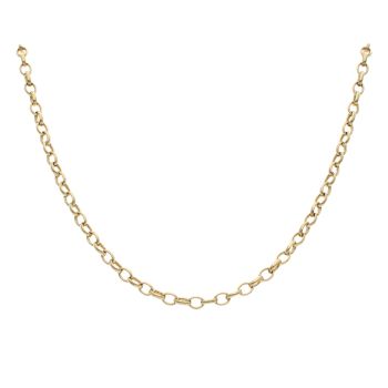 9ct Yellow Gold Belcher Chain 18"