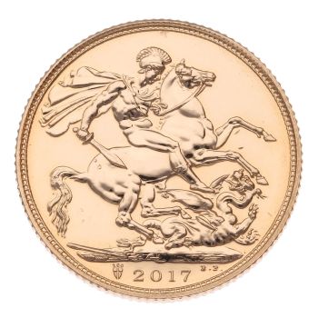 2017 Elizabeth II Full Sovereign Coin