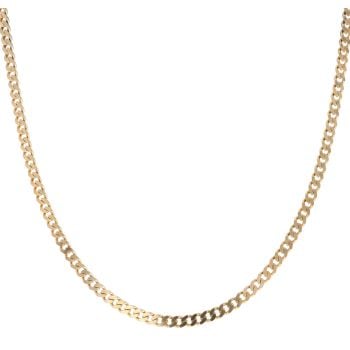 9ct Yellow Gold Curb Chain 20"