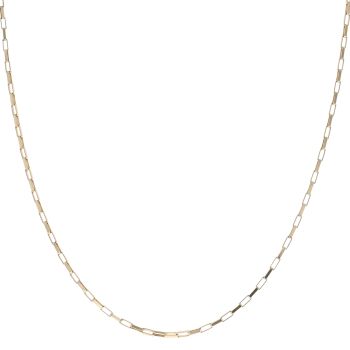 9ct Yellow Gold Box Chain 18"