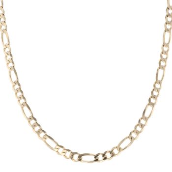 9ct Yellow Gold Figaro Chain 20"