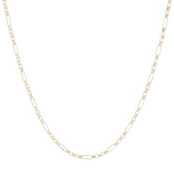 9ct Yellow Gold Figaro Chain 20"