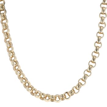 9ct Yellow Gold Belcher Chain 22"