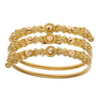 22ct Yellow Gold Filigree Spiral Fancy Ring