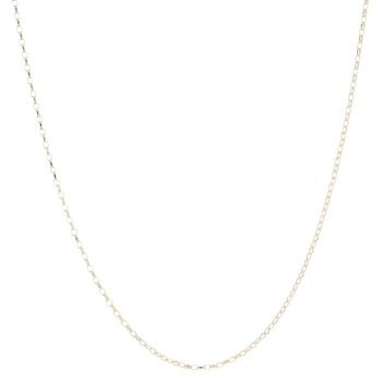 18ct Yellow Gold Belcher Chain 18"