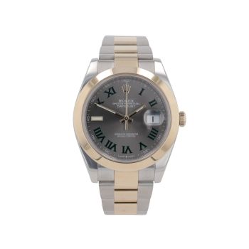 Rolex Datejust 'Wimbledon' Pre Owned Watch Ref 126303