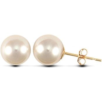 Cultured Pearl Stud Earrings